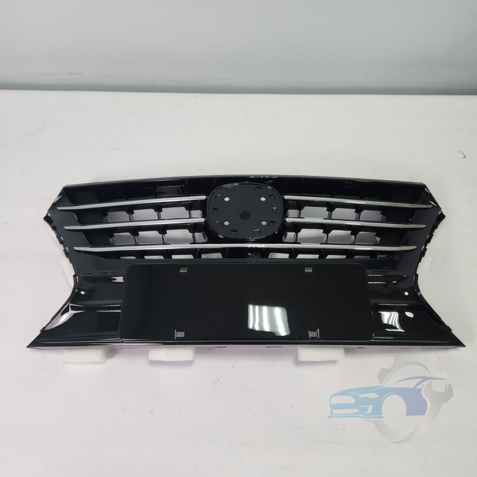 Решетка радиатора с хром вставками B511F2713010301 Changan Alsvin