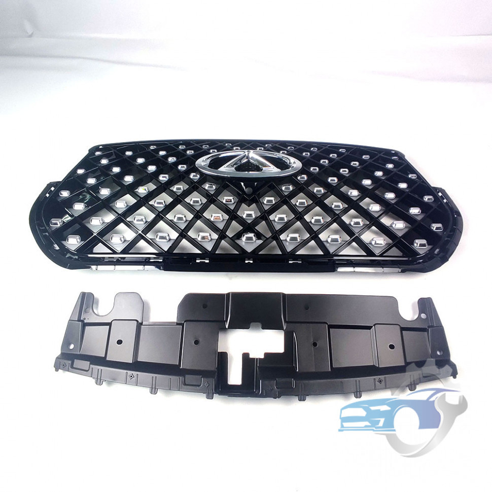 Решетка радиатора 602001339AA Chery Tiggo 7 Pro