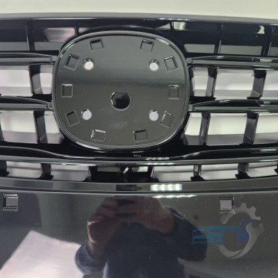 Решетка радиатора B511F2713010301AC (2803130BS01) Changan Alsvin. Хром. Без эмблемы.