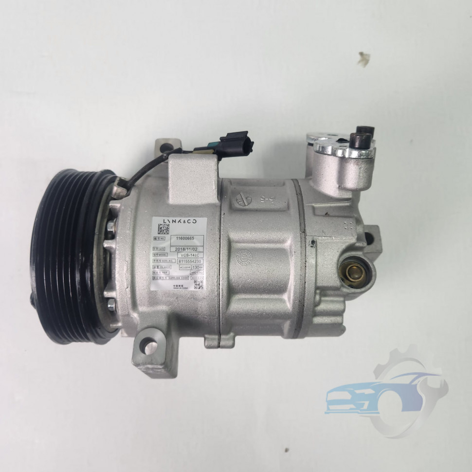 Компрессор кондиционера Geely Coolray 8013009600. Новый. Оригинал.