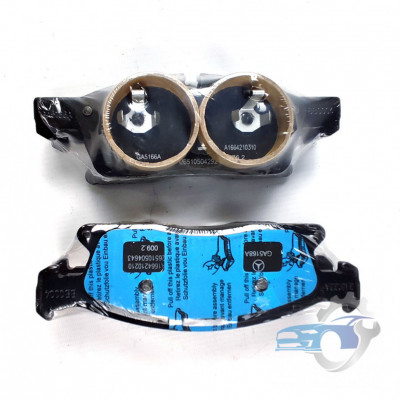Колодки тормозные передние к-кт A0004209600 Mercedes-Benz