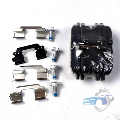 Колодки тормозные задние дисковые к-кт A0074207720 Mercedes-Benz
